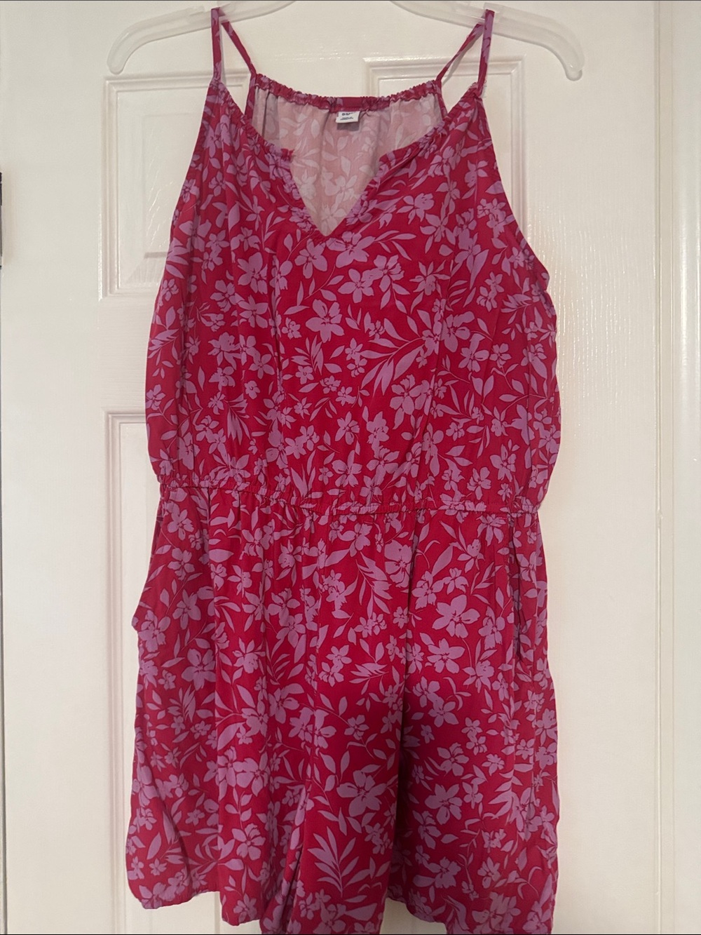 Old Navy Pink Floral Romper